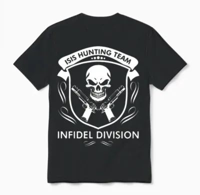 New Design Isis Hunting Team Best Seller Unisex T-Shirt - Black