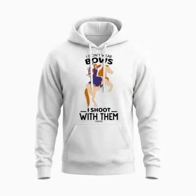 Arch Guard on the Horse Unisex Hoodie - White