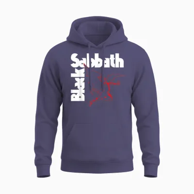 Black Sabbath Official Creature Unisex Hoodie - Heather Sport Dark Navy