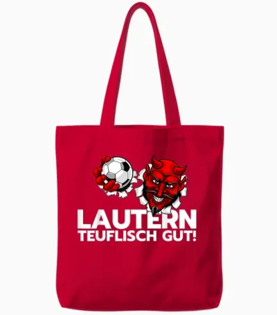 Football Lautern Verein Kaiserslautern Lautre Stadt Pfalz Tote Bags - Red