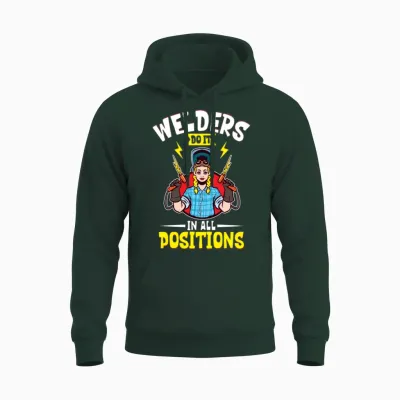 Welder Funny Funny Welding Gift Unisex Hoodie - Forest
