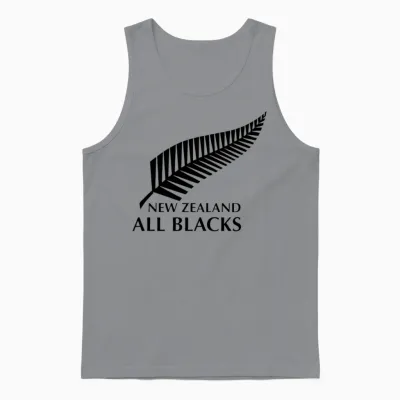 New Zealand All Blacks Unisex Tank Top - Sport Grey