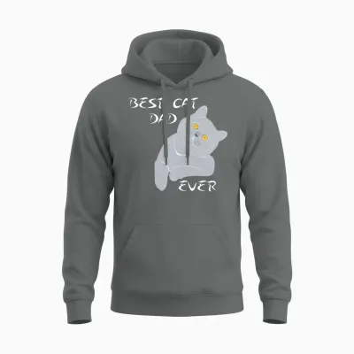 Funny Animals Unisex Hoodie - Graphite Heather