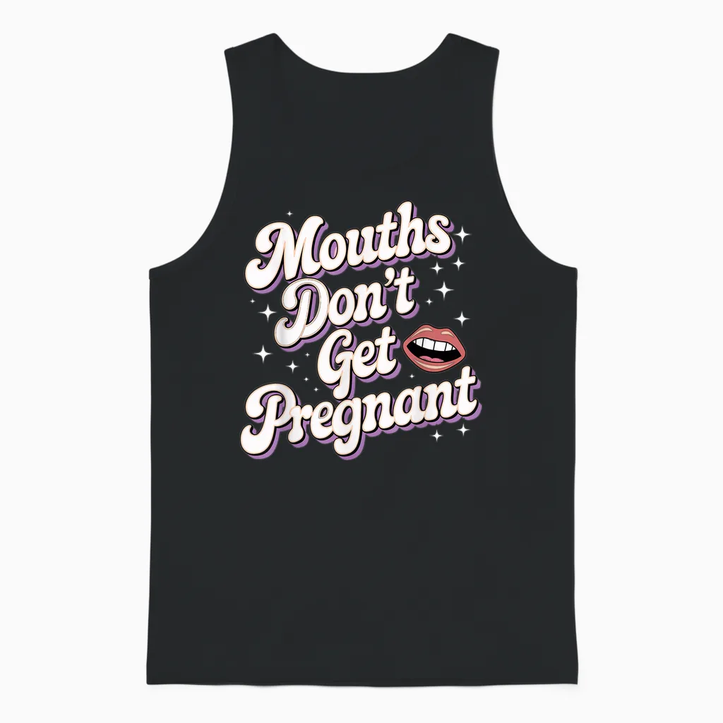Embarrassing Shirt Funny Inappropriate Hilarious Adult Humor Unisex Tank Top in Black