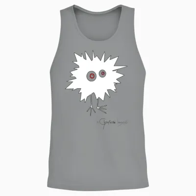 Woolly Beastie Flashed © Chyropterum Innoxius Unisex Tank Top - Sport Grey