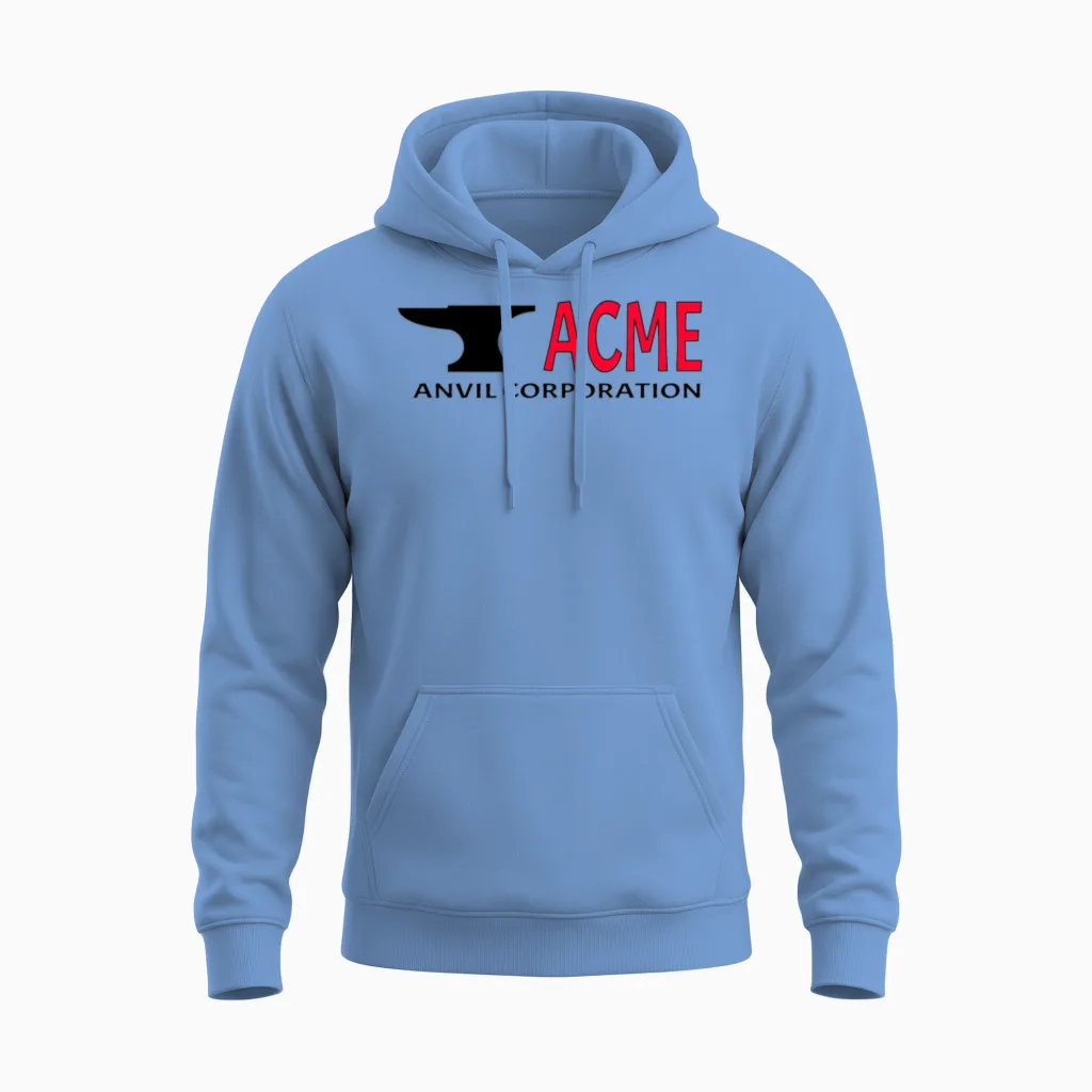 Acme Anvil Corporation Unisex Hoodie in Carolina Blue