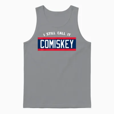 Retro Baseball 80's Throwback Style-I Still Call It Comiskey Unisex Tank Top - Sport Grey