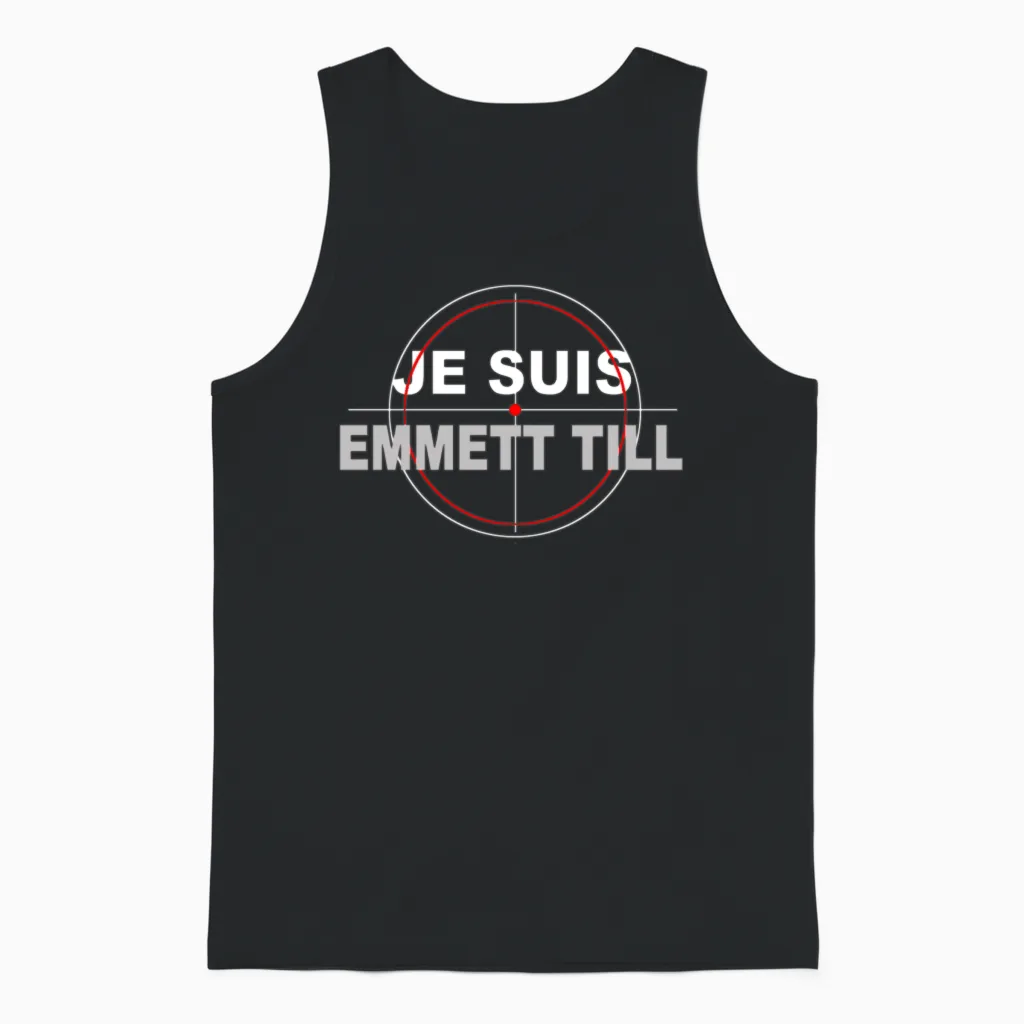 I Am Emmett Till Unisex Tank Top in Black