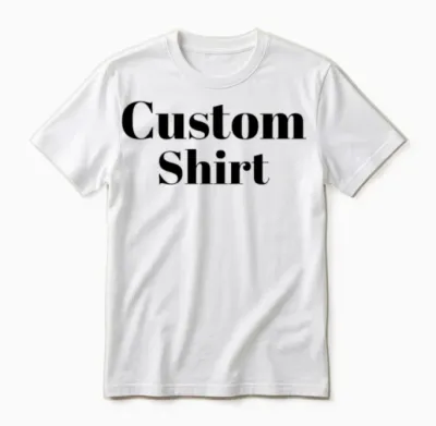 Custom Unisex T-Shirt - White