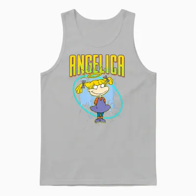 Angelica Pickles Unisex Tank Top - Ash