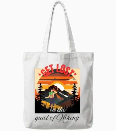 Sundown Hiking Tote Bags - White