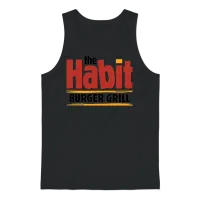 The Habit Burger Grill — Bbq & Grilling Gift Unisex Tank Top - Black – 1