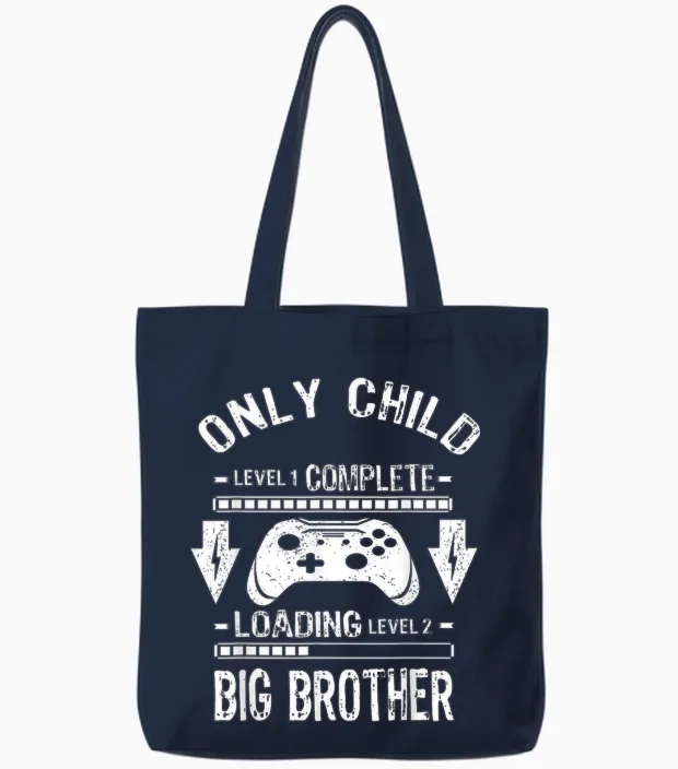 Kinderstufe Komplett Nur Big Brother Level Loading Tote Bags in Navy