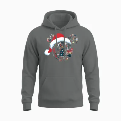 Disney Mickey Mouse Icon Winter Lodge Unisex Hoodie - Graphite Heather