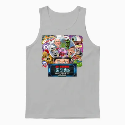 Jeff Dunham Las Vegas, Nv (2026) Unisex Tank Top - Ash