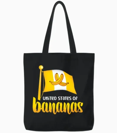 Funny Sayings Tote Bags - Black