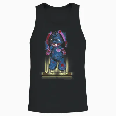 Call of Duty Mister Peeks Mystery Box Bunny Video Game Manche Longue Unisex Tank Top - Black