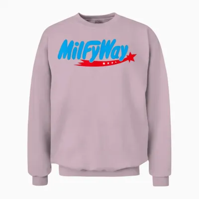 Milfyway - Milf Schnitte Only Love Date Milfs Milfschnitte Unisex Sweatshirt - Light Pink