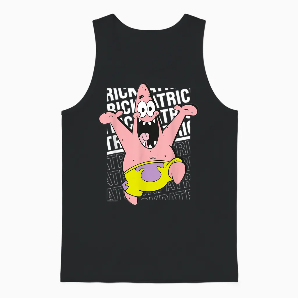 Bob L'éponge - Patrick Hurray Unisex Tank Top in Black