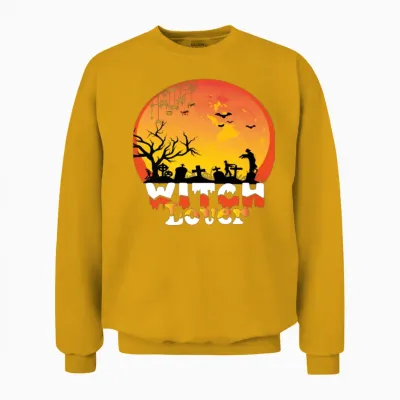 Witch Lover Unisex Sweatshirt - Gold