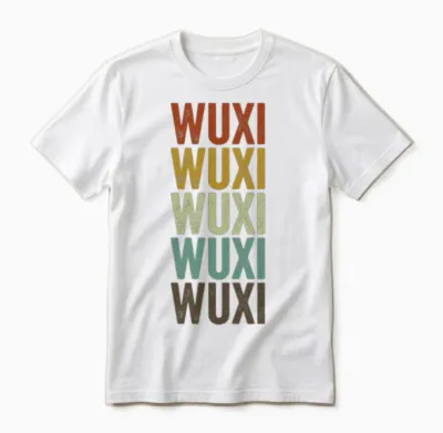 Wuxi China Retro Vintage Unisex T-Shirt - White