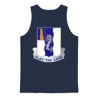 1st Battalion 50th Infantry Classic Unisex Tank Top - Navy – 1