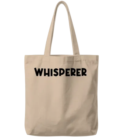A Funny Whisperer Tote Bags - Natural