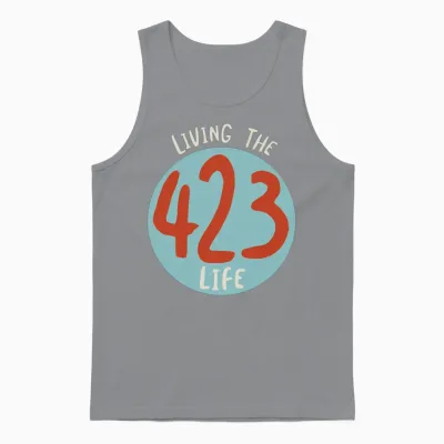 423 Area Code Tn Tennessee Unisex Tank Top - Sport Grey
