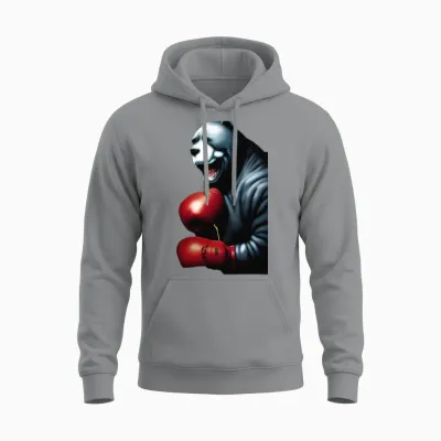 The Ice-Bear Boxer No. 1 Unisex Hoodie - Sport Grey