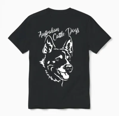 Australian Cattle Dog Unisex T-Shirt - Black