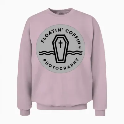 Floatin Coffin Photography Unisex Sweatshirt - Light Pink