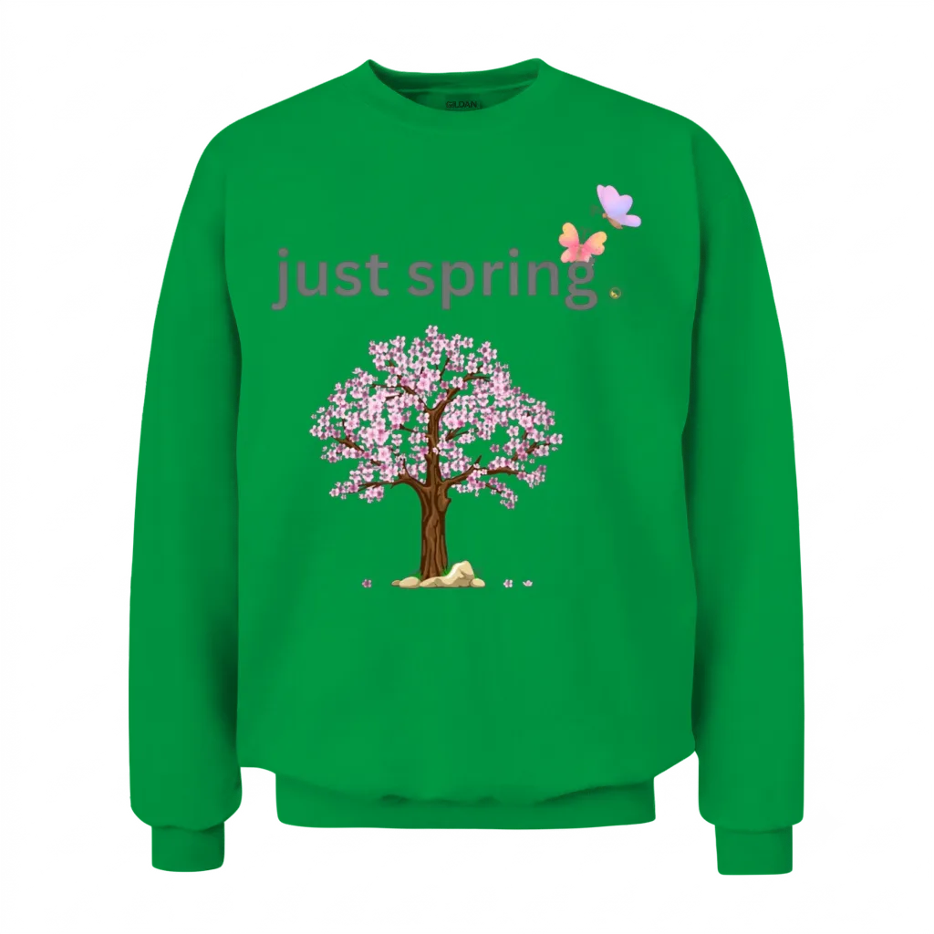 Unisex Spring Trending Creative Unisex Sweatshirt - Irish Green