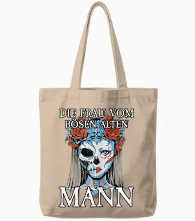 Böser Alter Mann I Für Frauen I Frau Vom Bösen Alten Mann Tote Bags - Natural
