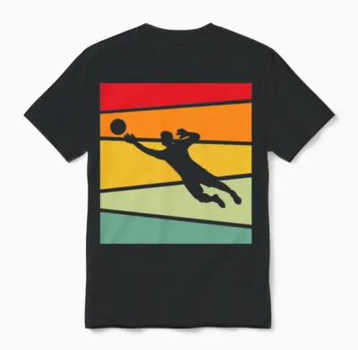 Keeper Retro Unisex T-Shirt - Black