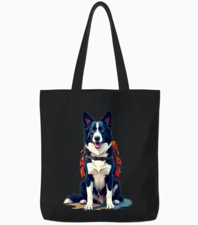 Hiking Buddy Tote Bags - Black