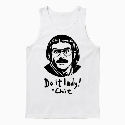 Do It Lady! Trending Funny Saying Unisex Tank Top - White