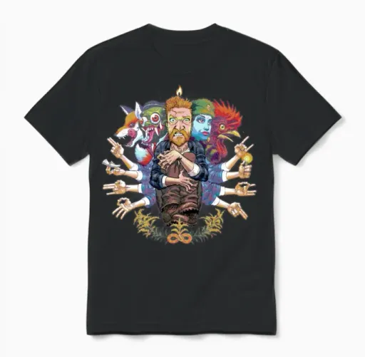 Tyler Childers Country Squire Unisex T-Shirt in Black