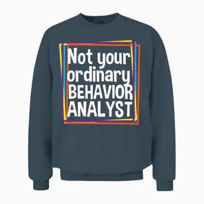 Funny Behavior Analyst Unisex Sweatshirt - Dark Heather