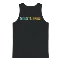 Mountainbike Retro Unisex Tank Top - Black – 1