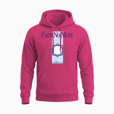 Offiziell Faith No More We Care a Lot Album Retro Band Unisex Hoodie - Heliconia