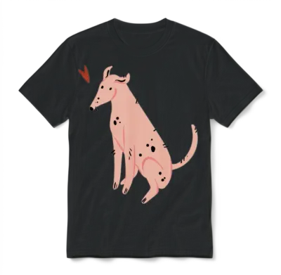 Dog Lover Unisex T-Shirt - Black