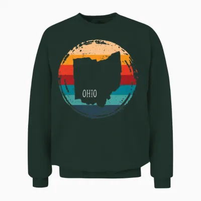 Ohio Usa Staate Unisex Sweatshirt - Forest