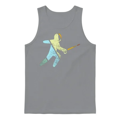 Fencing Retro Unisex Tank Top - Sport Grey