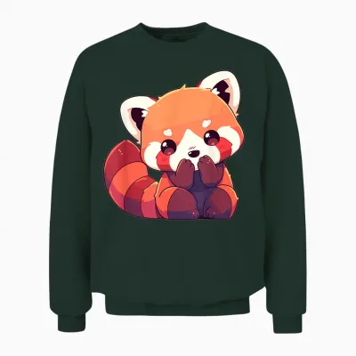 Red Panda Kleine Pandas Kleiner Roter Panda Unisex Sweatshirt - Forest