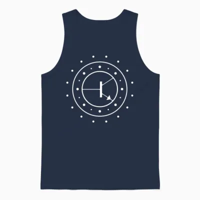 Electrical Engineering Electricity Engineering Unisex Tank Top - Navy