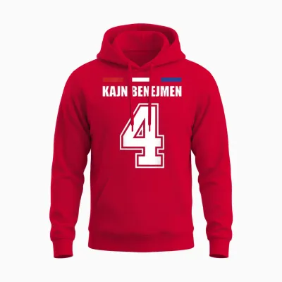 Lustige Namen Holland Trikot Für Mallorca Und Die Party Unisex Hoodie - Red