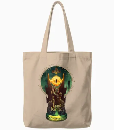 Wb 100: the Lord of the Rings the Eye of Sauron Tote Bags - Natural