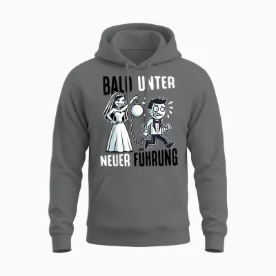 Jga Männer T-Shirt Bräutigam Kostüm Junggesellenabschied Unisex Hoodie - Graphite Heather