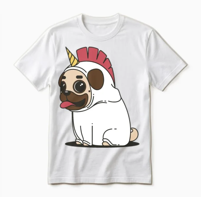 Dog Lovers Unisex T-Shirt in White