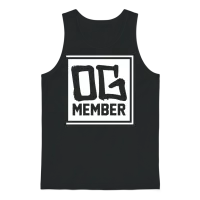 Og Member Unisex Tank Top - Black – 1